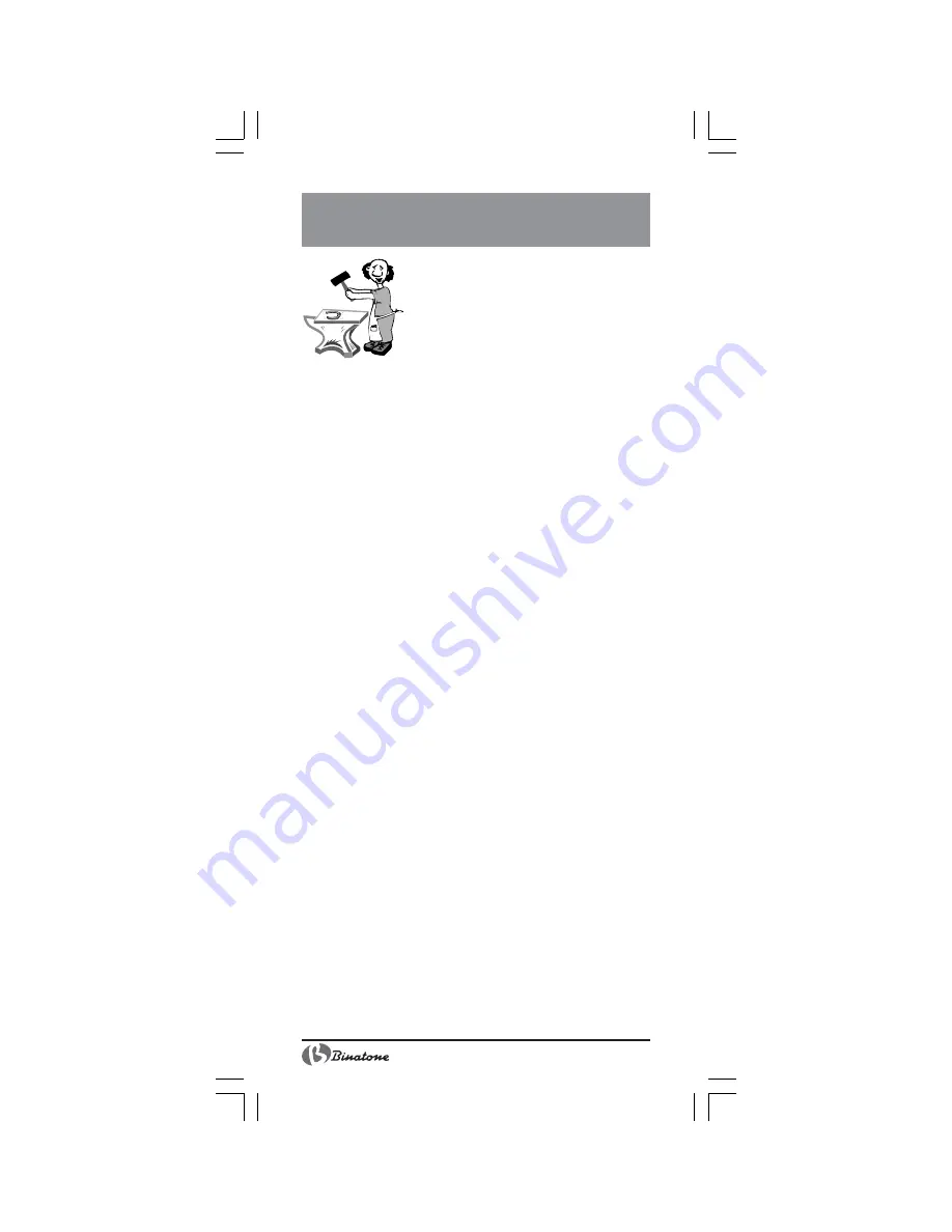 Binatone MRHB-8805 Instruction Manual Download Page 18