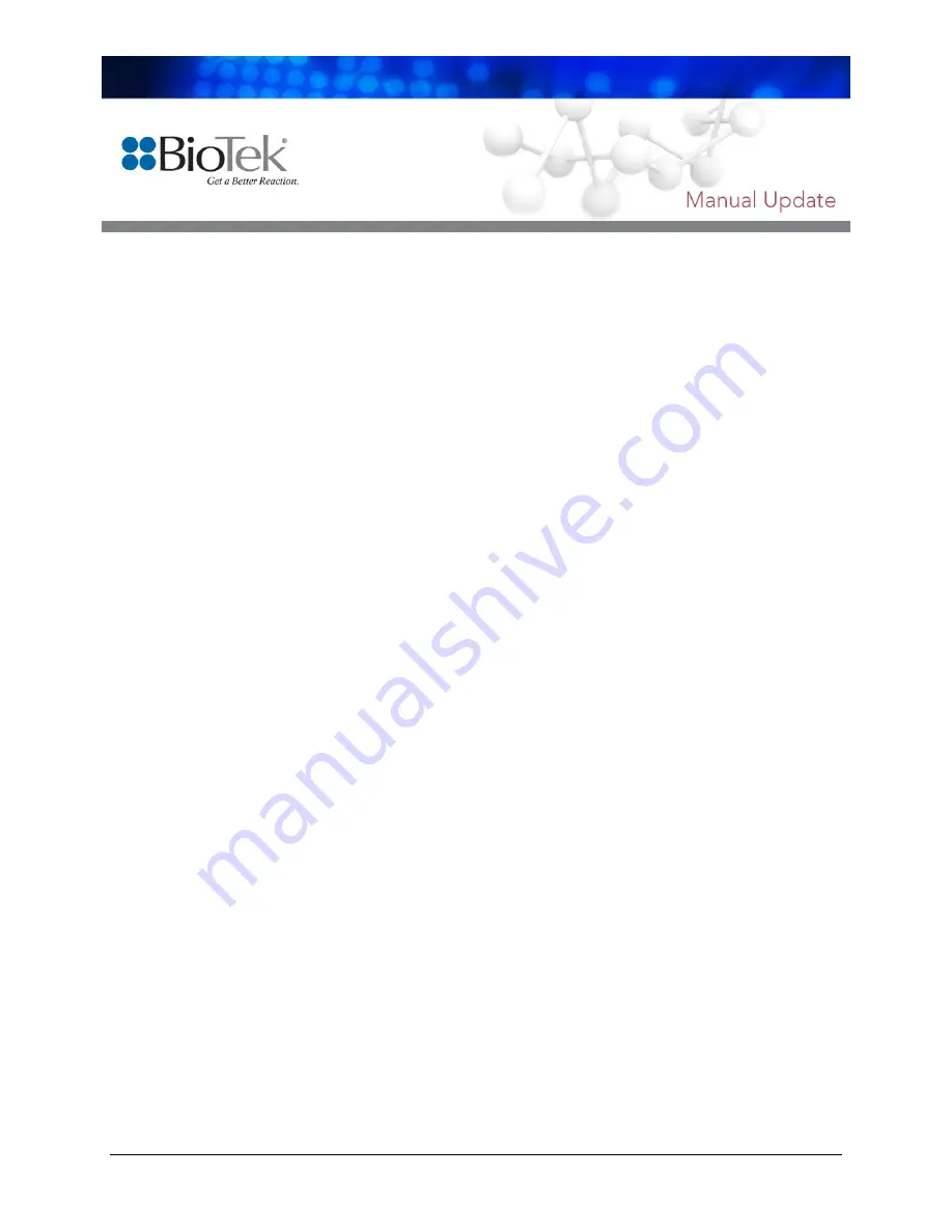 Biotek EL800 Operator'S Manual Download Page 3