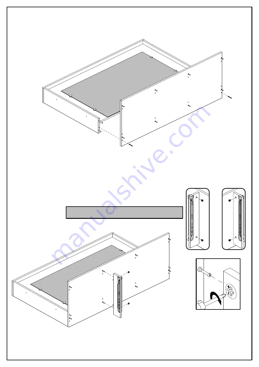 Birlea Chloe CHL7DTMWHT Assembly Instructions Manual Download Page 11