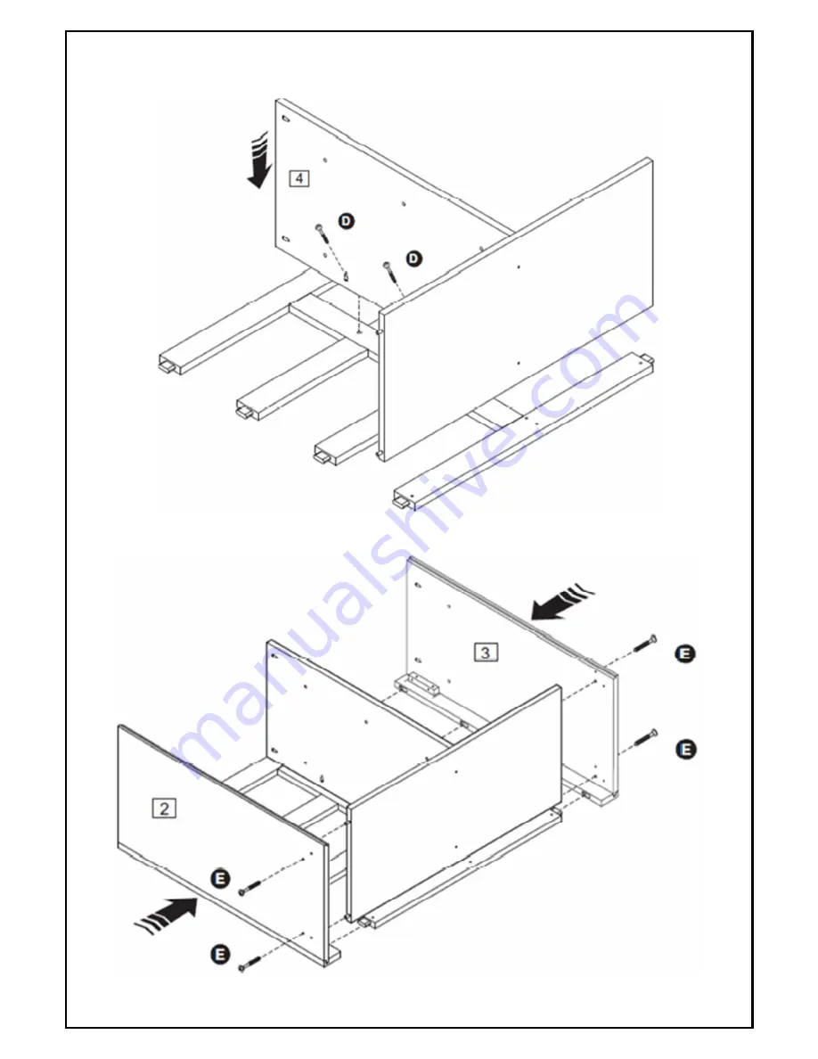 Birlea CORO4SBPIN Assembly Instructions Manual Download Page 5