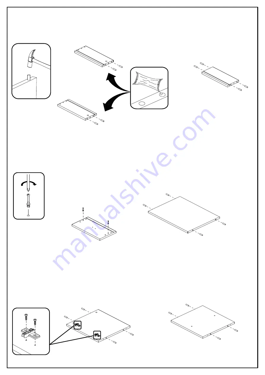 Birlea COVENT TV UNIT Assembly Instructions Manual Download Page 6