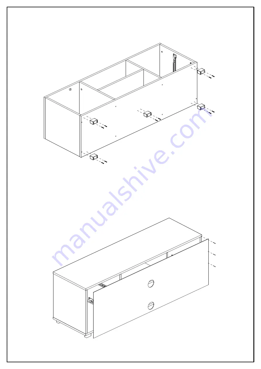 Birlea COVENT TV UNIT Assembly Instructions Manual Download Page 11