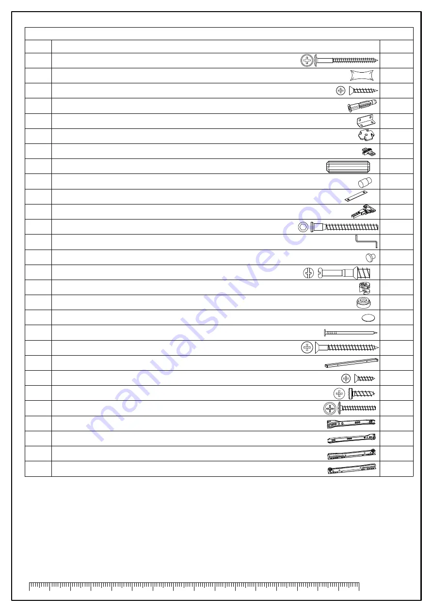 Birlea Edgeware EDG1SBBLK Assembly Instructions Manual Download Page 4