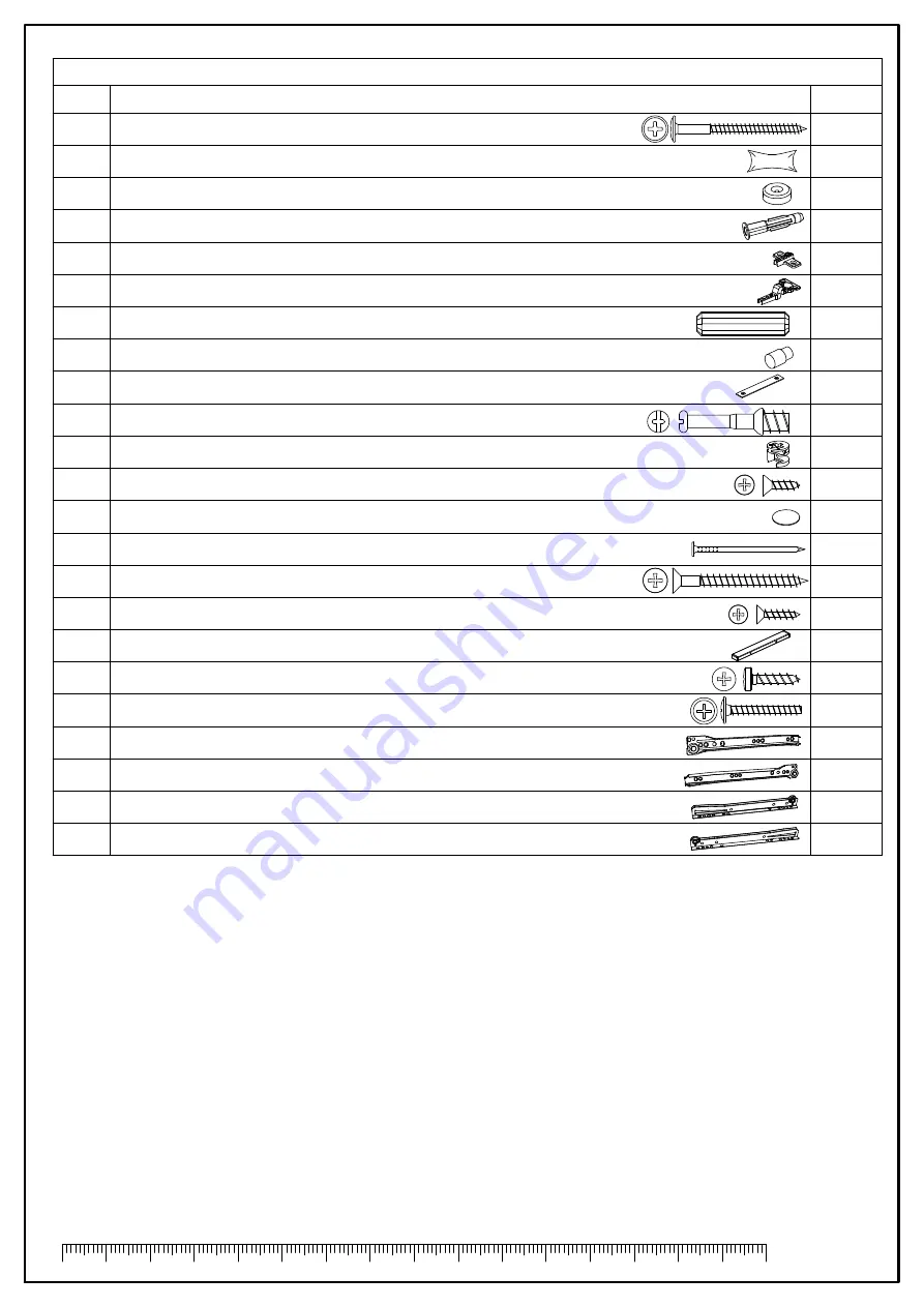 Birlea EDGEWARE GLASS DOOR CABINET Assembly Instructions Manual Download Page 4