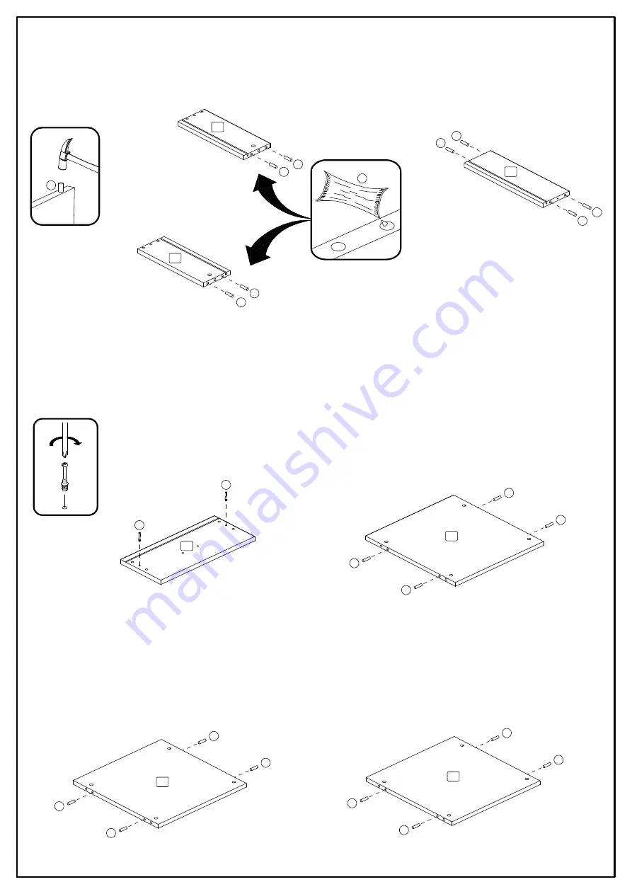 Birlea EDGEWARE GLASS DOOR CABINET Скачать руководство пользователя страница 5