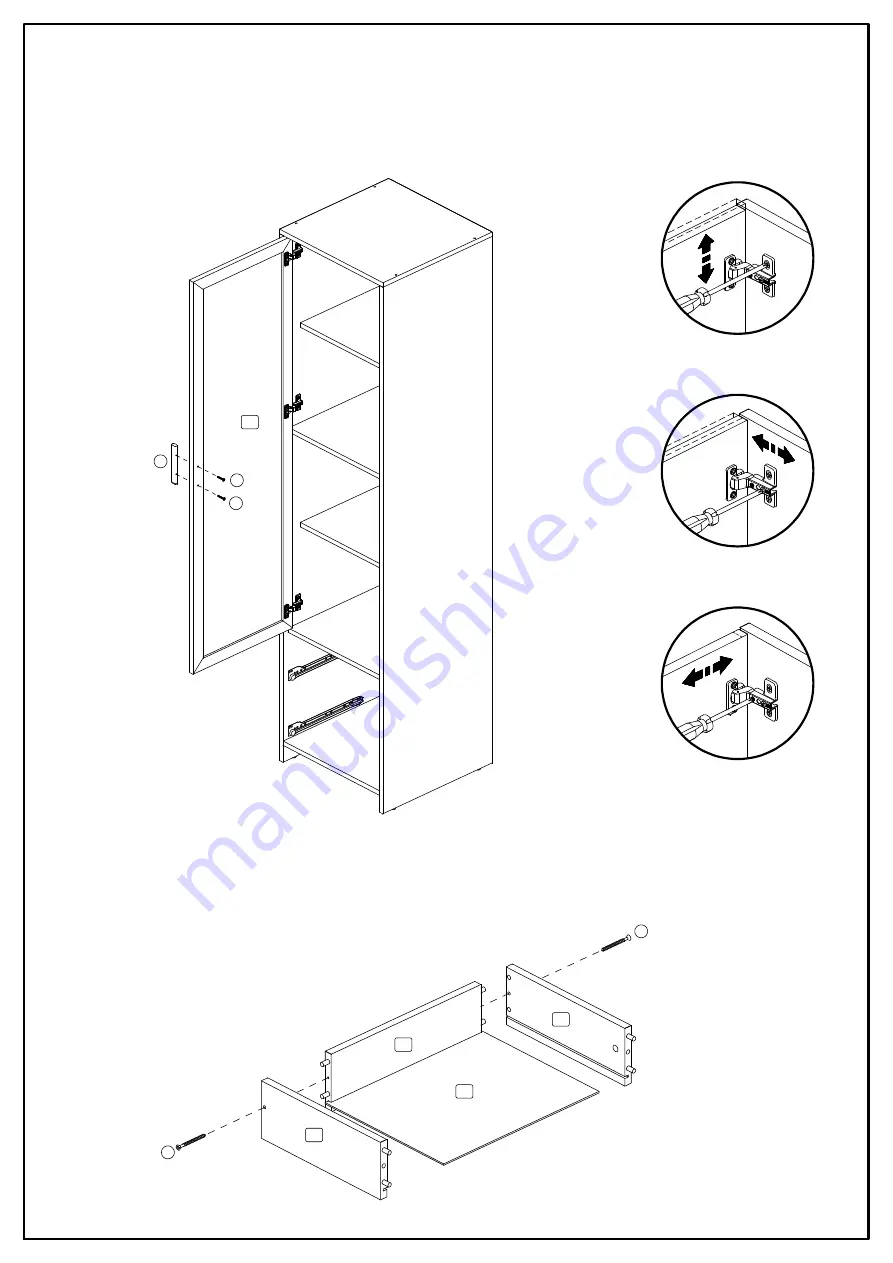 Birlea EDGEWARE GLASS DOOR CABINET Скачать руководство пользователя страница 10