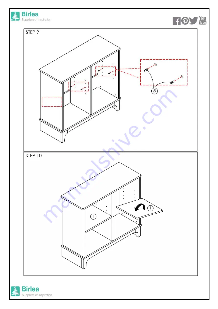 Birlea ISLINGTON MIDI SLEEPER Скачать руководство пользователя страница 16