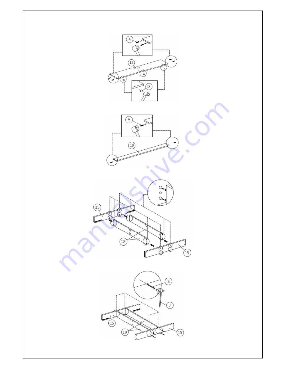 Birlea MAYFAIR 5' BED Assembly Instructions Manual Download Page 5