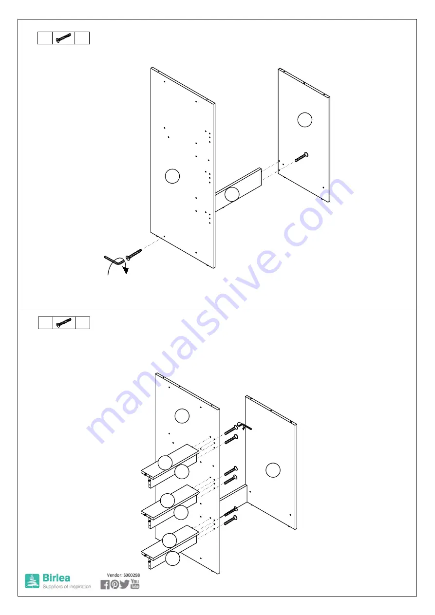 Birlea MERLIN HIGH SLEEPER Скачать руководство пользователя страница 7