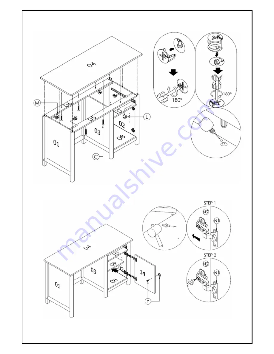 Birlea RICHMOND DESK Скачать руководство пользователя страница 8