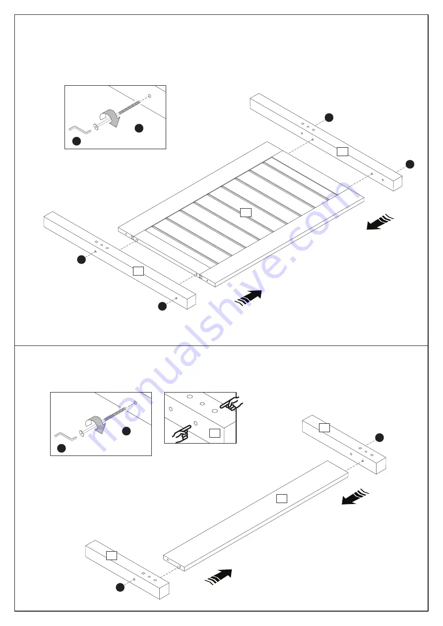 Birlea RIO 3 BED FRAME Скачать руководство пользователя страница 5