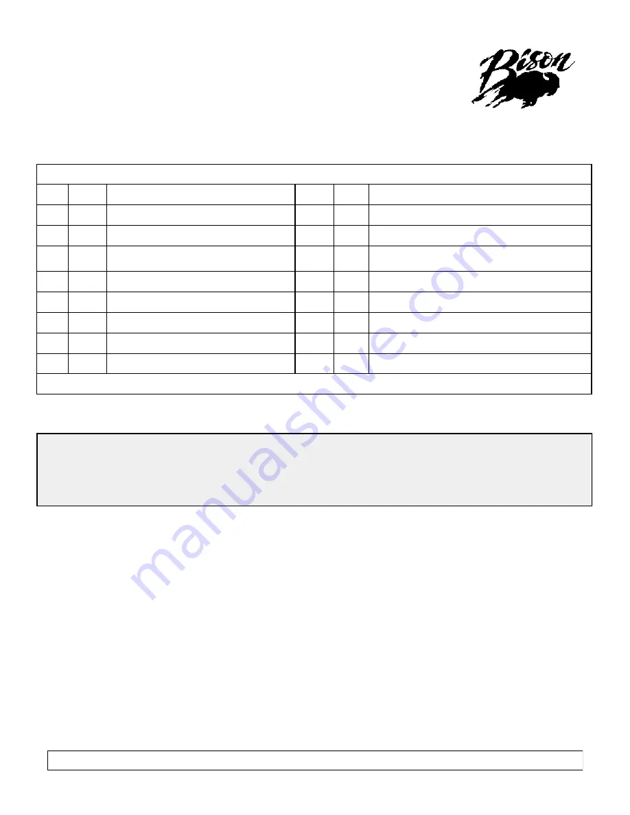 Bison BA871 Instruction Manual Download Page 1