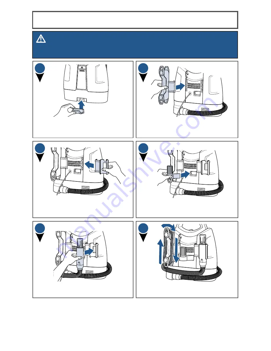 Bissell 2513 Series Скачать руководство пользователя страница 6