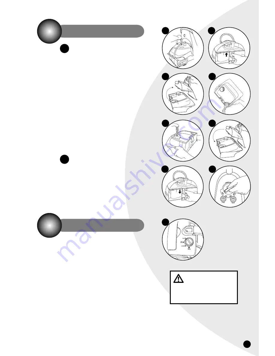 Bissell 8920 User Manual Download Page 11