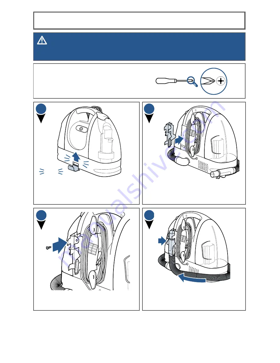 Bissell BARKBATH 1844 SERIES User Manual Download Page 6