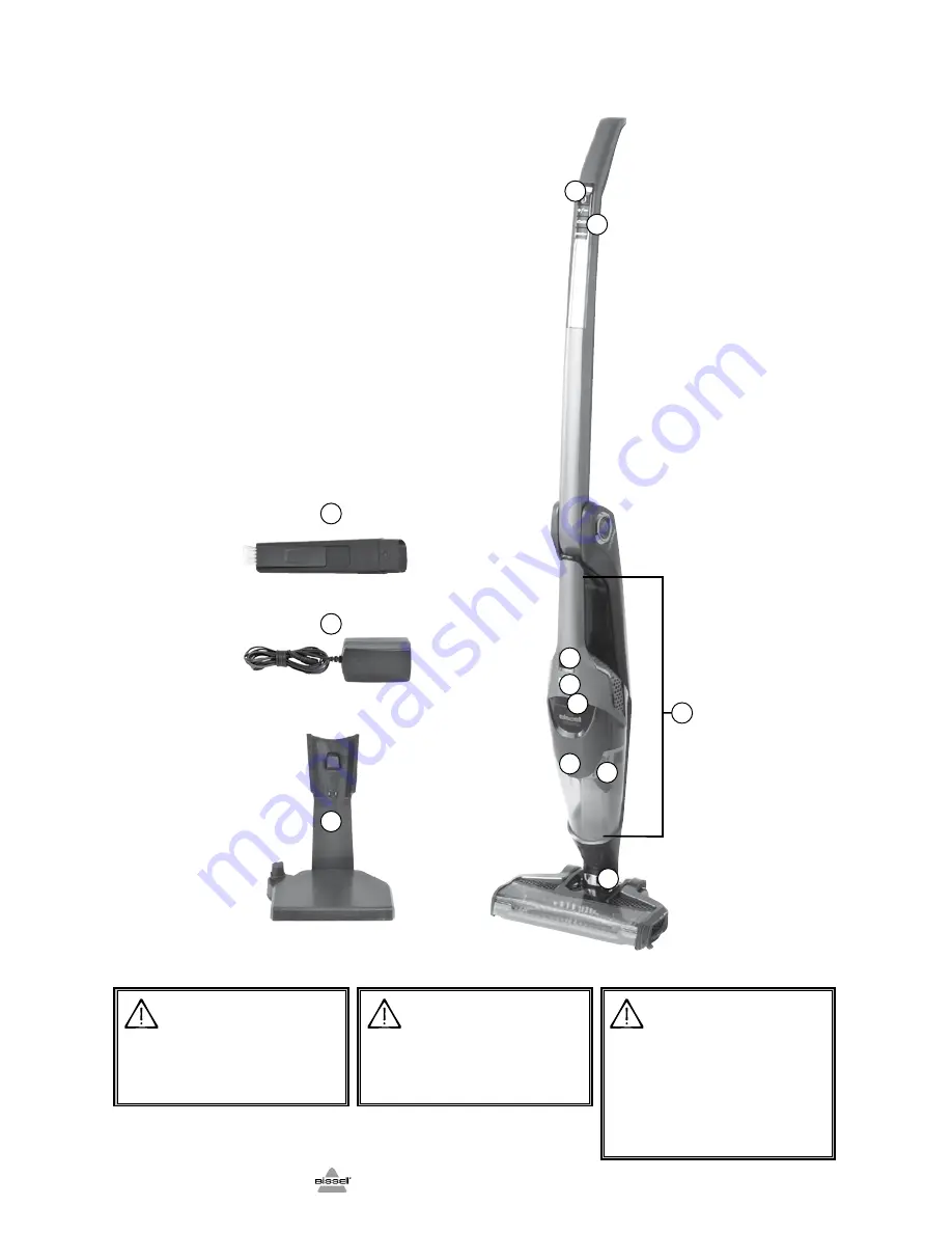 Bissell BOLT ION 1311 SERIES User Manual Download Page 16