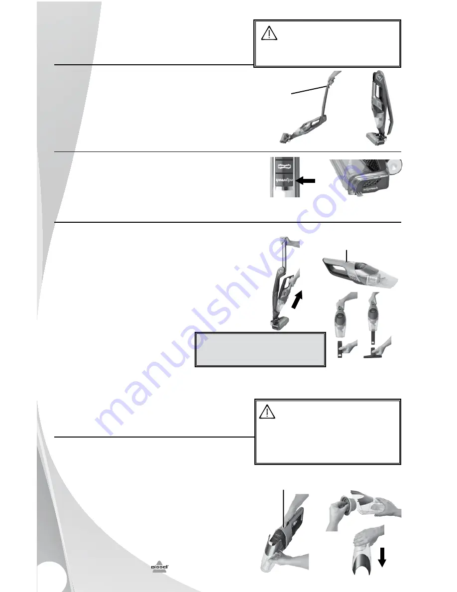 Bissell BOLT ION 1311 SERIES User Manual Download Page 18