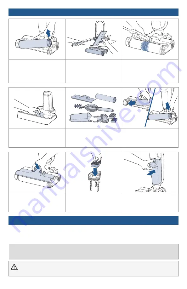 Bissell CROSSWAVE HF3 3649 Series Manual Download Page 7