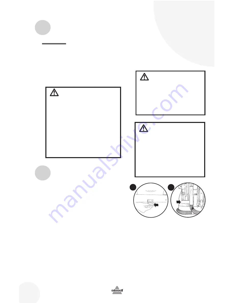Bissell LITTLE GREEN 1400 SERIES Скачать руководство пользователя страница 6