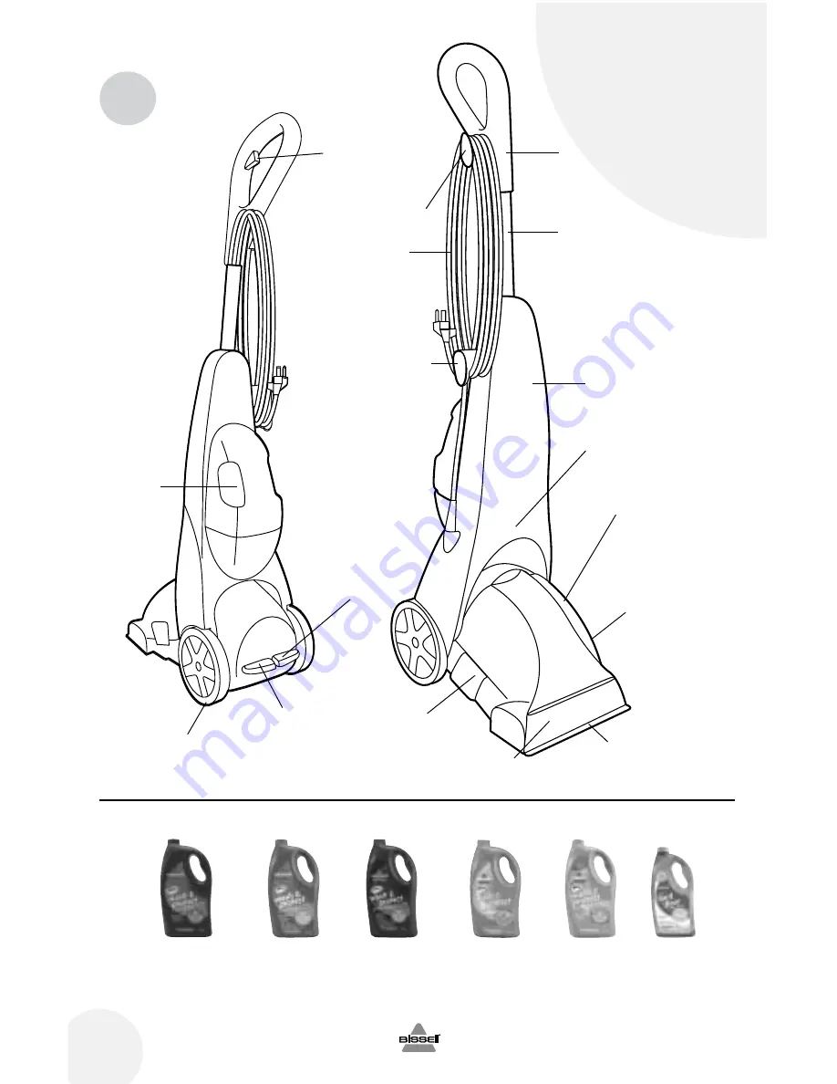 Bissell QuickSteamer 1970 SERIES User Manual Download Page 4