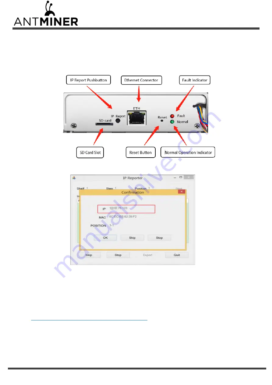 BITMAIN ANTMINER S19a Pro Installation Manual Download Page 9