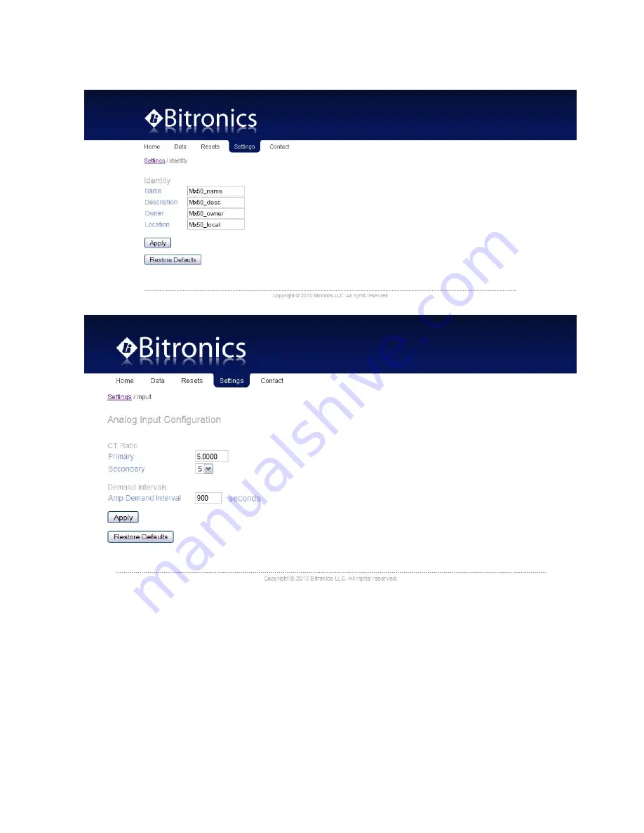 Bitronics M350 Скачать руководство пользователя страница 51