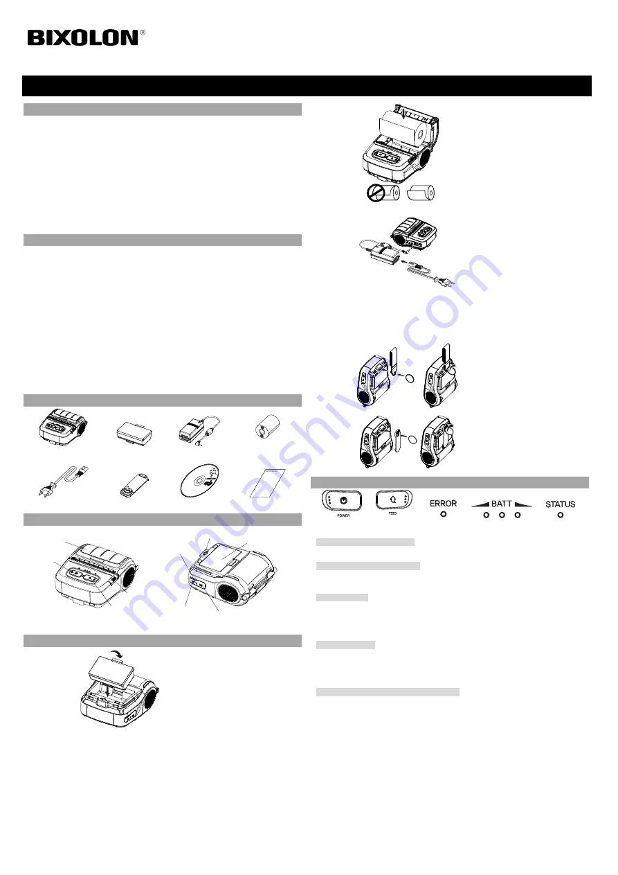 BIXOLON SPP-L310 Скачать руководство пользователя страница 7