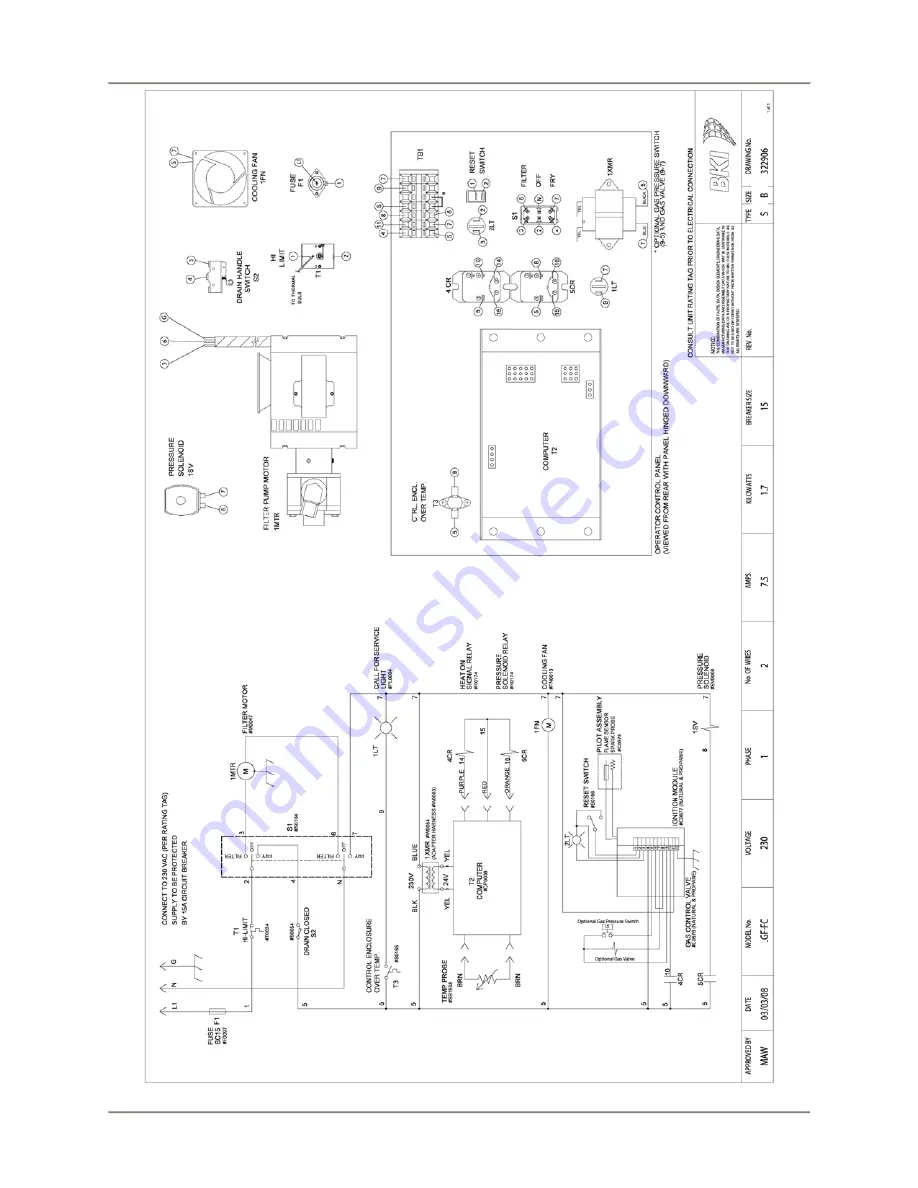 BKI LGF-F Service Manual Download Page 59