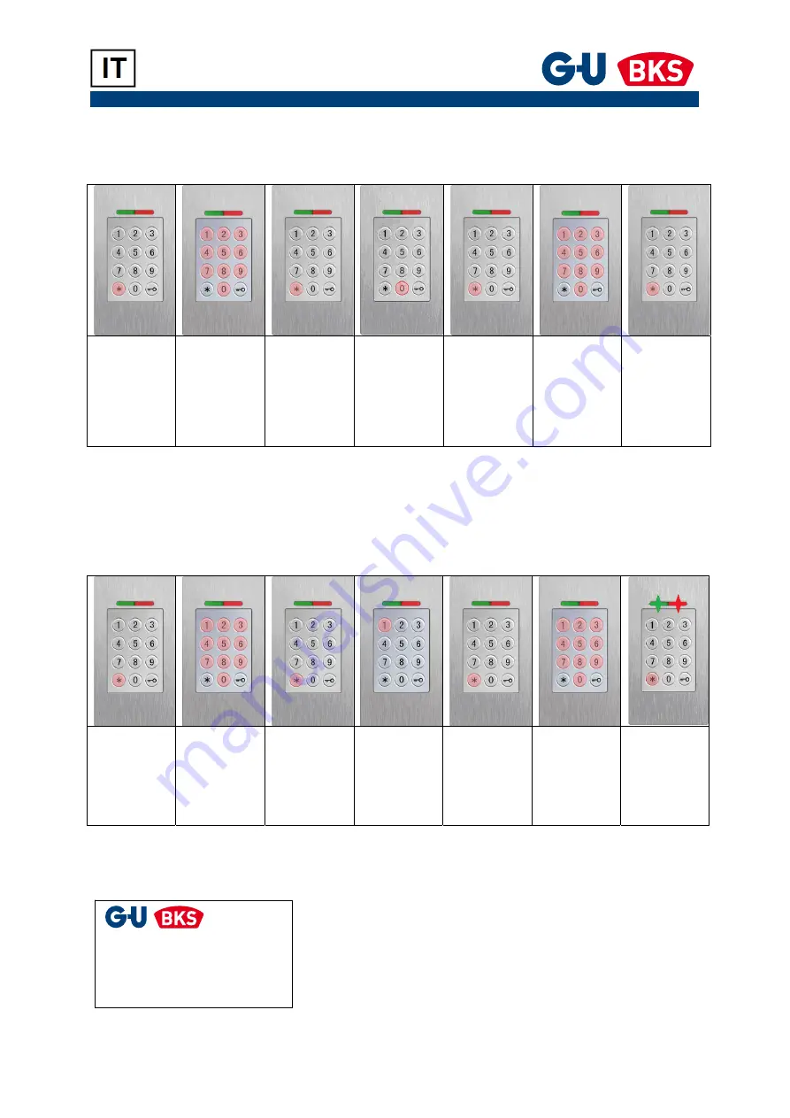 BKS B-55600 Series Installation Manual Download Page 100