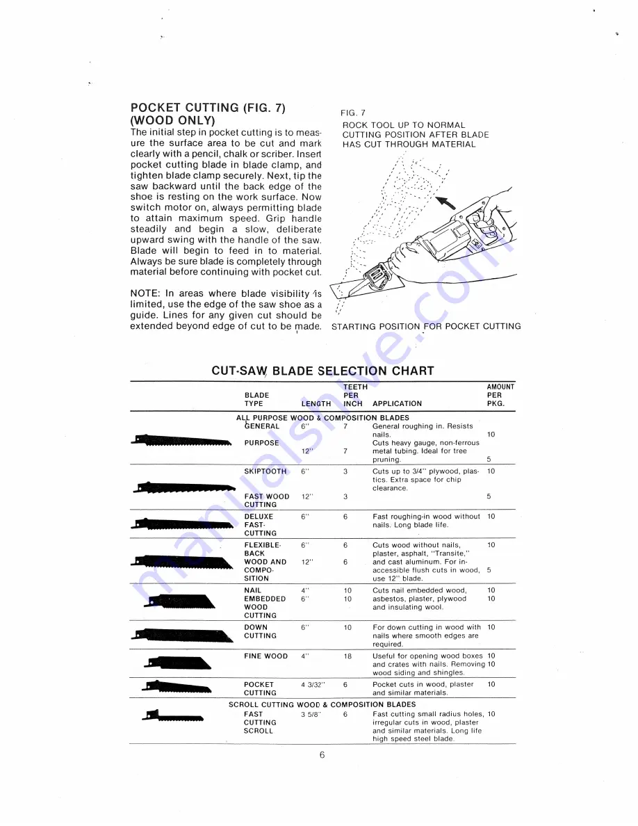 Black & Decker 3103-04 Instruction Manual Download Page 6