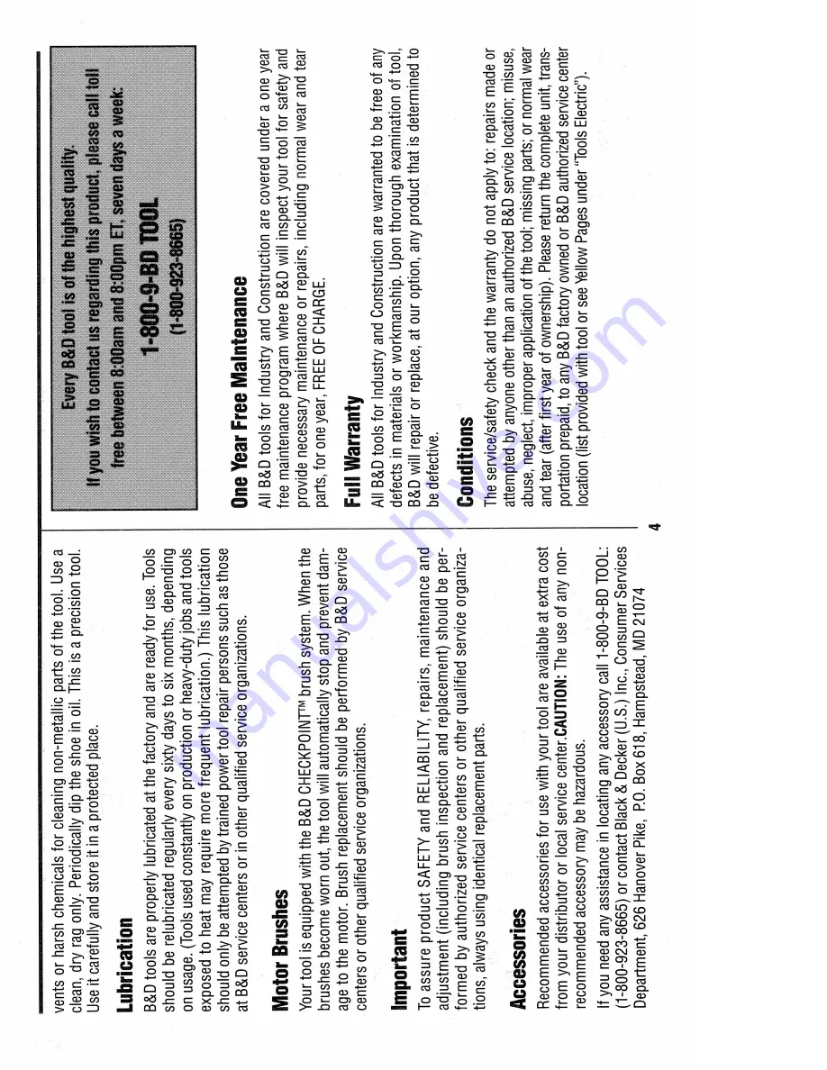 Black & Decker 3254 Instruction Manual Download Page 6