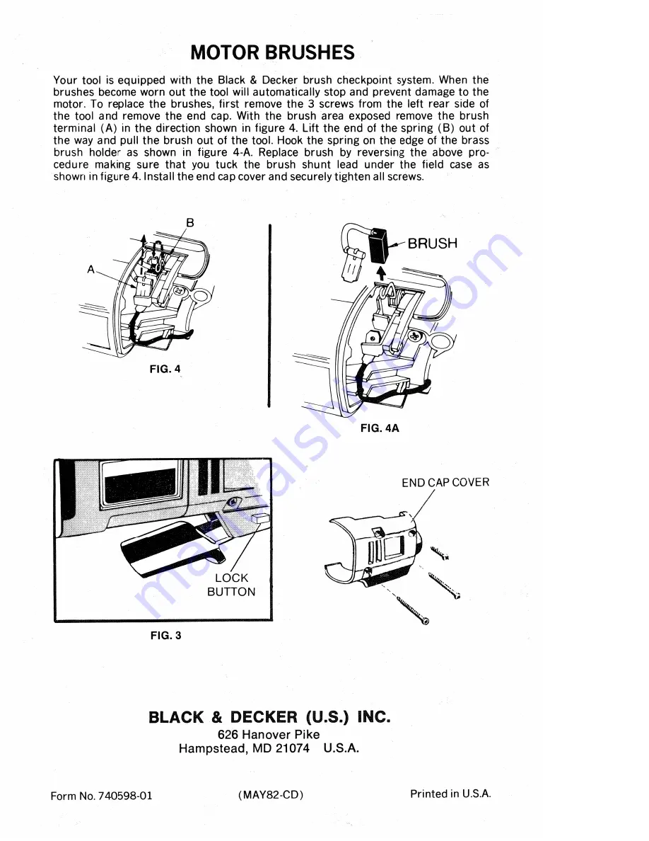 Black & Decker 4246-09 Owner'S Manual Download Page 8