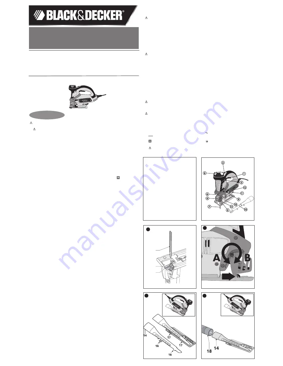 Black & Decker 587384-03 Скачать руководство пользователя страница 1