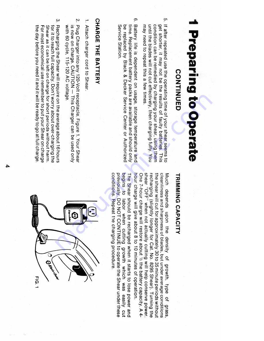 Black & Decker 8288 Owner'S Manual Download Page 4