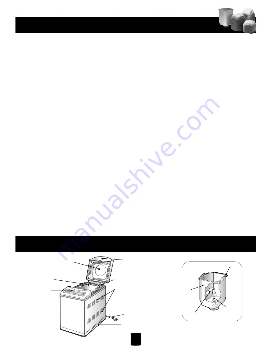 Black & Decker ALL-IN-ONE B1561 Operating Instructions & Cook Book Download Page 5