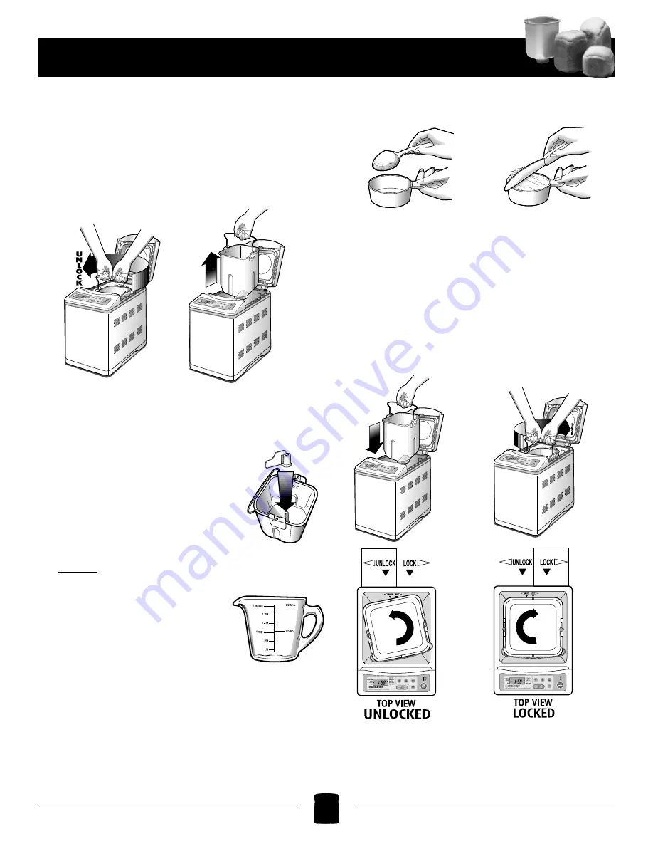 Black & Decker ALL-IN-ONE B1561 Operating Instructions & Cook Book Download Page 8