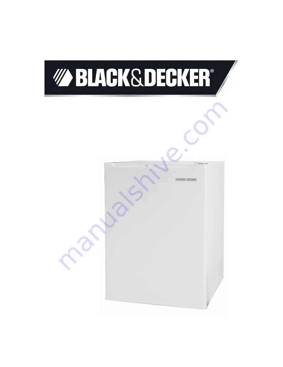 Black & Decker BCF27 Use & Care Book Download Page 1