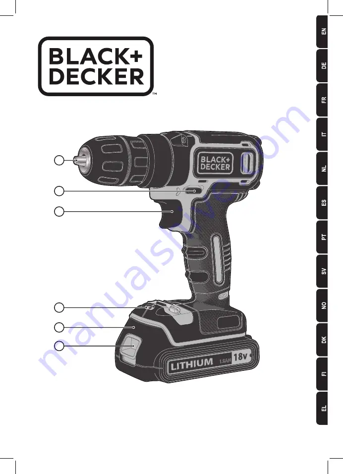 Black & Decker BDCD18 Original Instructions Manual Download Page 1