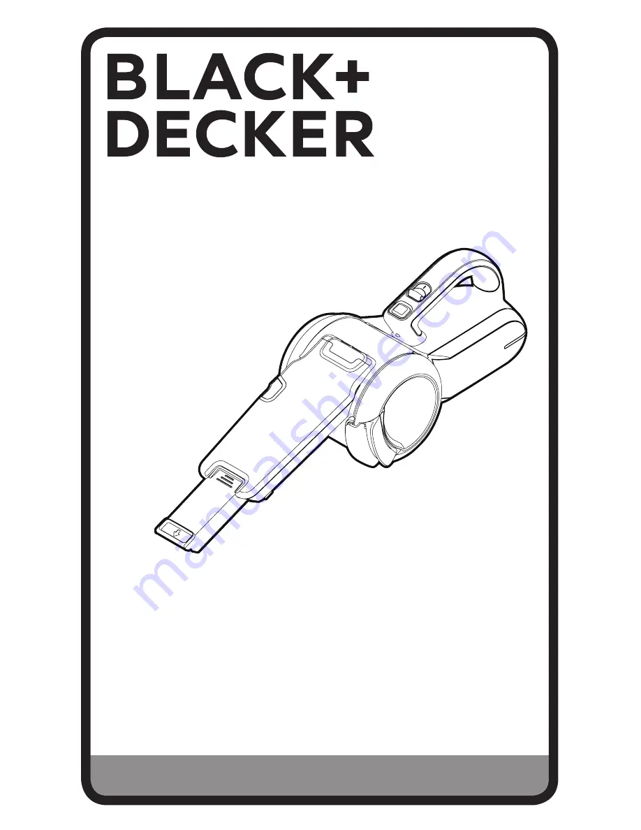 Black & Decker BDH1600PL Instruction Manual Download Page 19