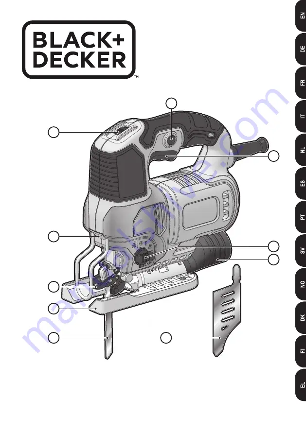 Black & Decker BES610 Скачать руководство пользователя страница 1