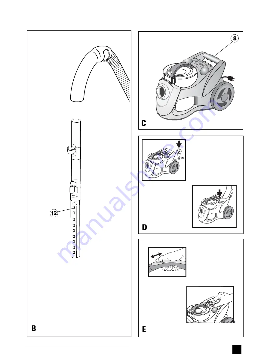 Black & Decker BLB 1401 Скачать руководство пользователя страница 3