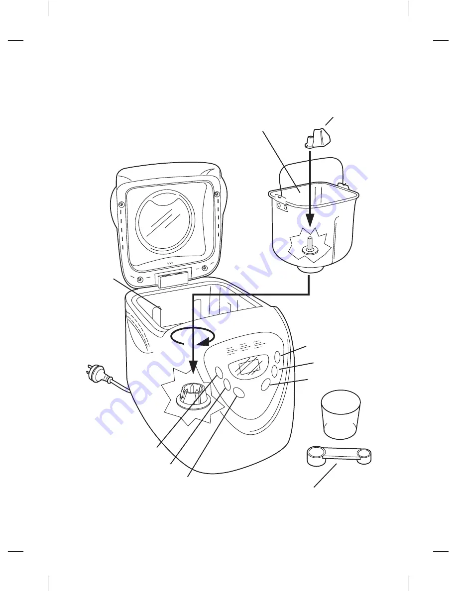 Black & Decker BMH110 Instruction Manual Download Page 4