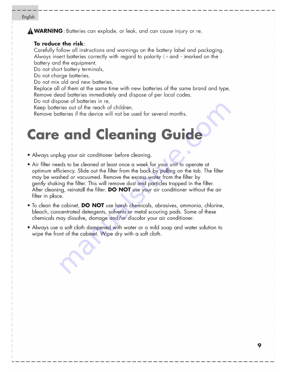 Black & Decker BPC08CJ Use And Care Book Manual Download Page 11