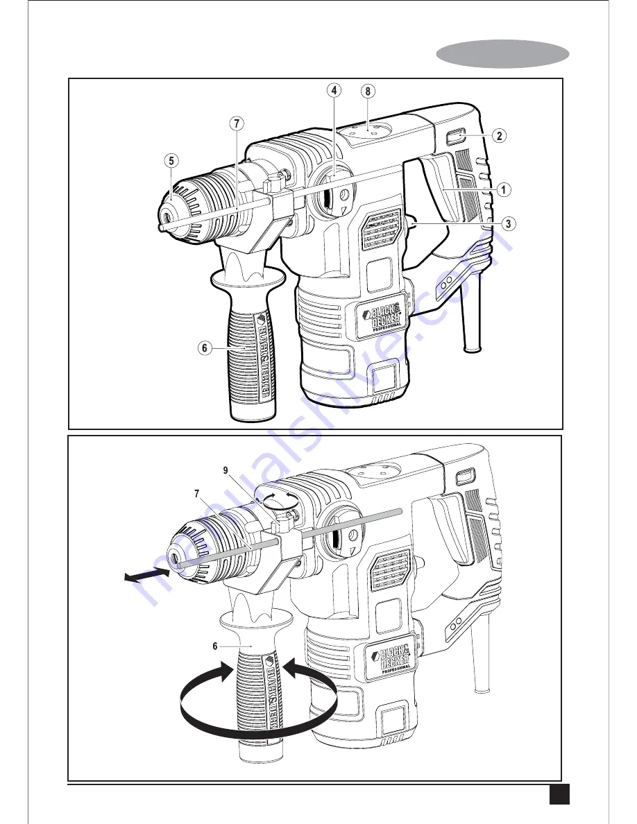 Black & Decker BPHR323K User Manual Download Page 27