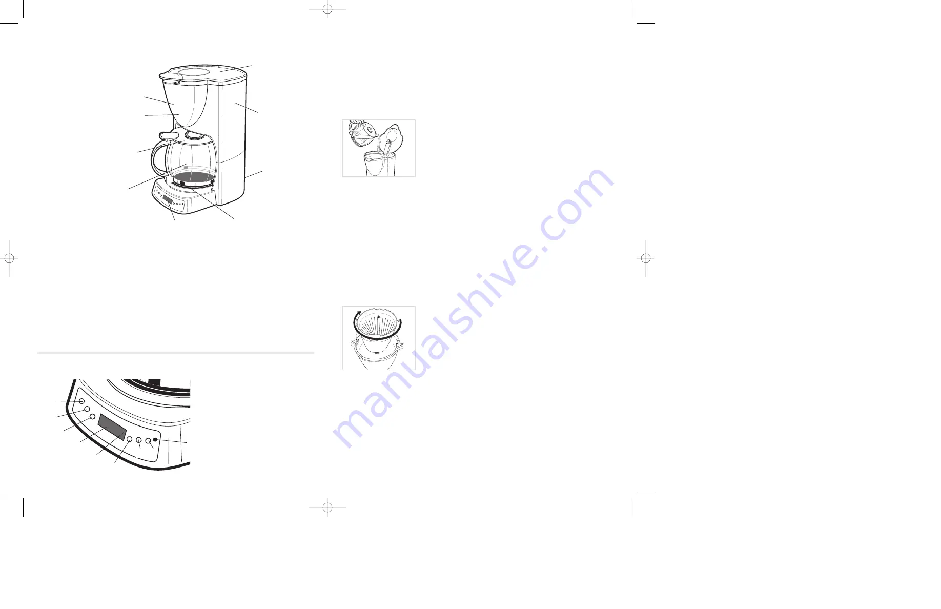 Black & Decker Cafe Noir DCM1400 User Manual Download Page 3