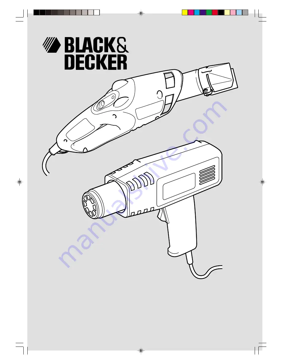 Black & Decker CD700 Скачать руководство пользователя страница 1