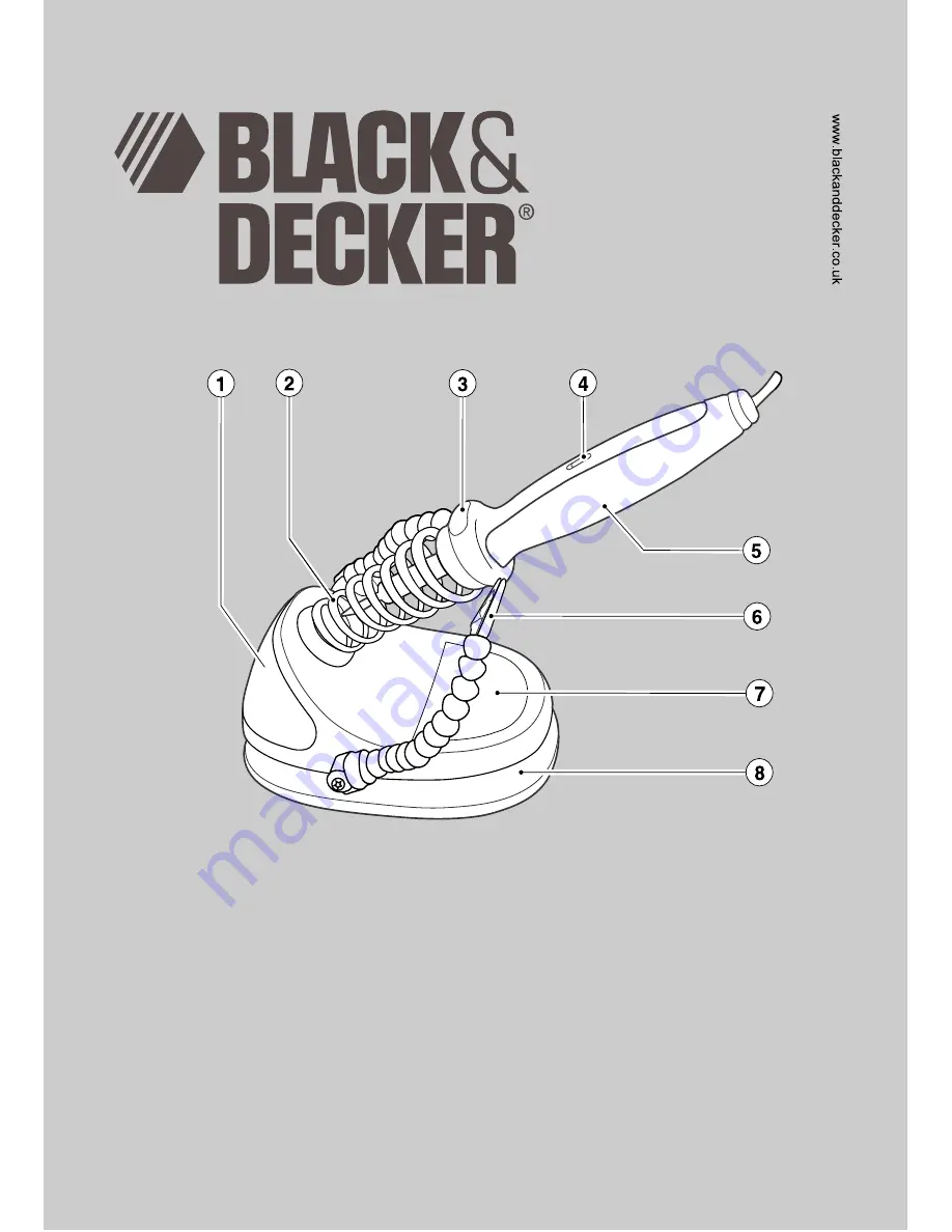 Black & Decker CI500 Скачать руководство пользователя страница 1