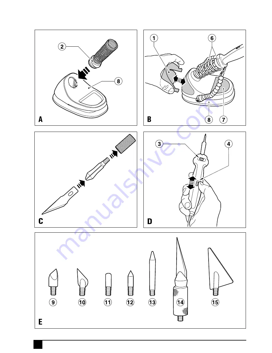 Black & Decker CI500 Скачать руководство пользователя страница 2