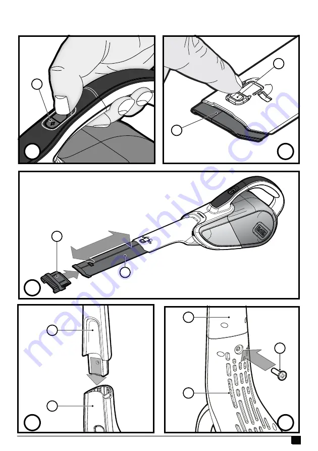 Black & Decker Dustbuster CS1830 Скачать руководство пользователя страница 3