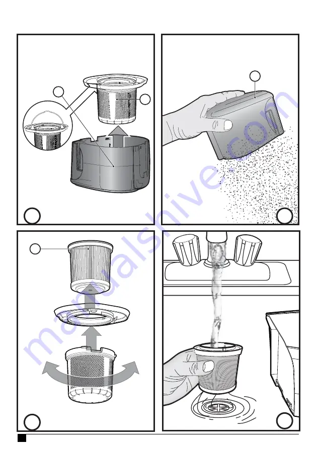 Black & Decker Dustbuster CS1830 Manual Download Page 6